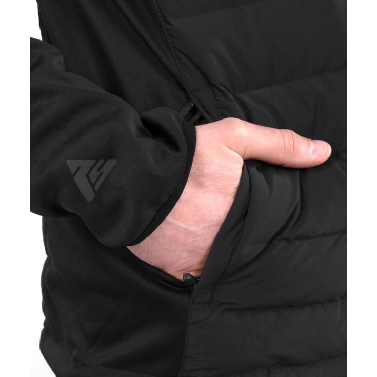 Pitch Stone Hybridjakke, Black, L