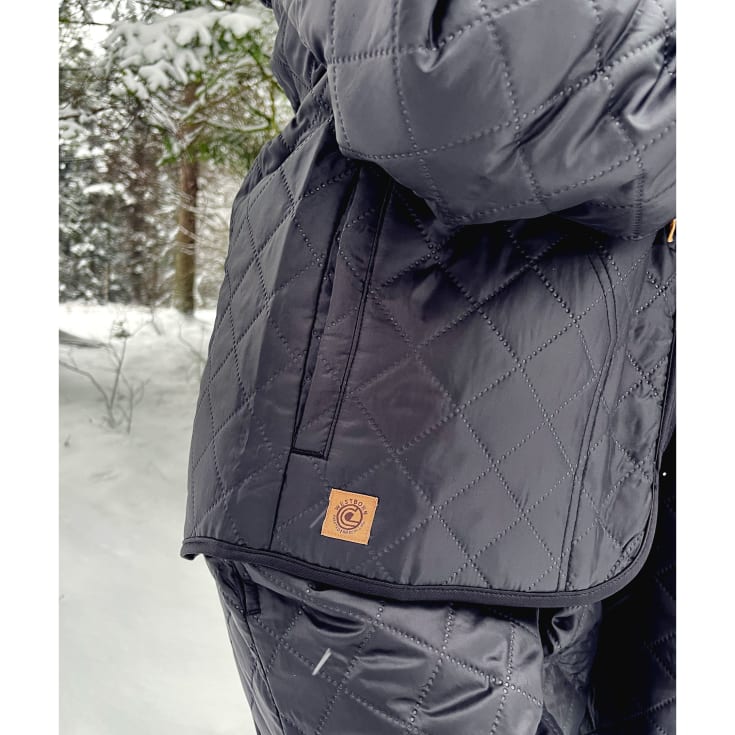 Westborn dame termojakke, Black, 2XL