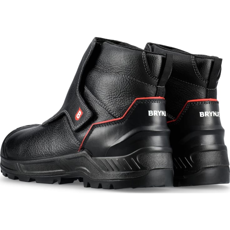 Brynje Welder Protection sikkerhedsstøvler S3, Sort, 43
