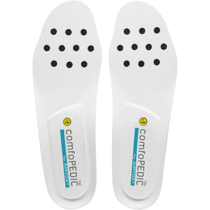 Airtox 13 comfoPEDIC Indlægssål, Hvid/Blå, 41
