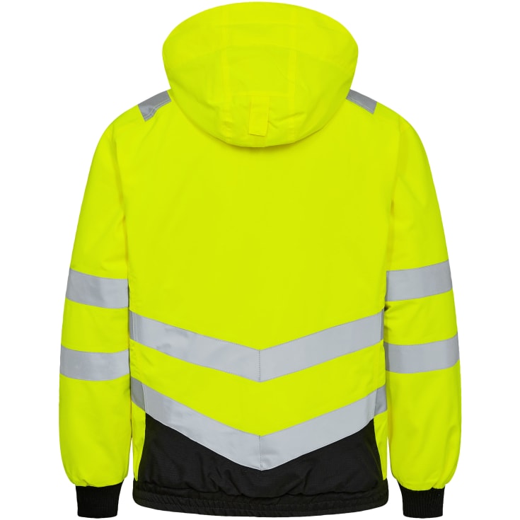 Engel Safety pilotjakke, Hi-vis Gul/Sort, M