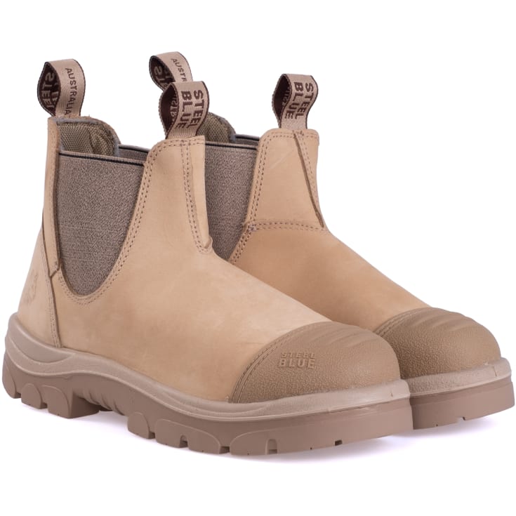 Steel Blue Hobart skyddsstövlar S3, sand, st 40
