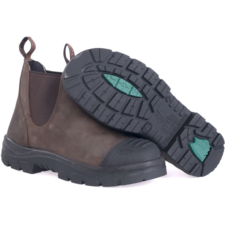 Steel Blue Hobart skyddsstövlar S3, brun, st 37