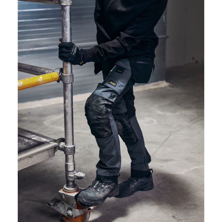 Snickers 6275 AllroundWork arbetsbyxor med stretch, marinblÄ/svart, st 156