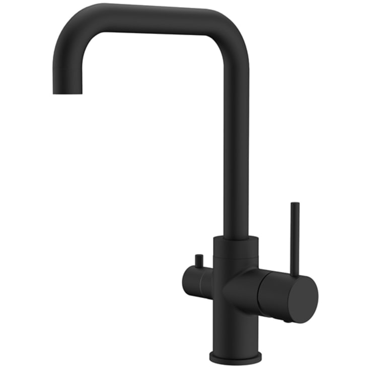 Hafa Stand kjøkkenarmatur, med avstengning, sort