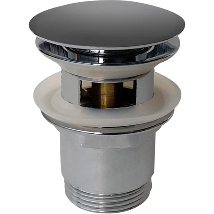 Hafa bunnventil, push-open, Sort