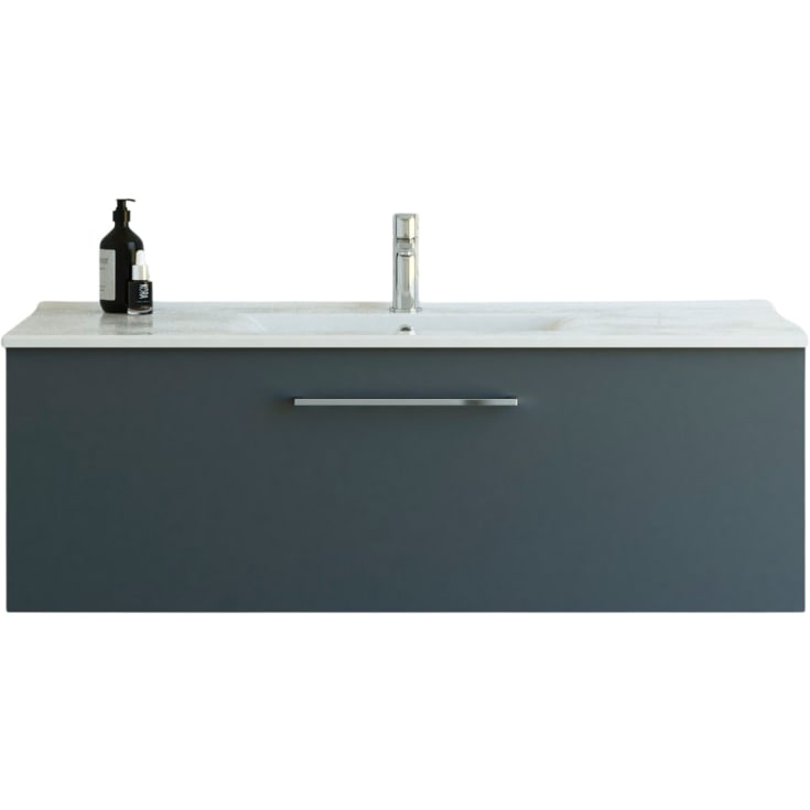 Dansani Mido+ möbelpaket, 121x45,5 cm, matt grå