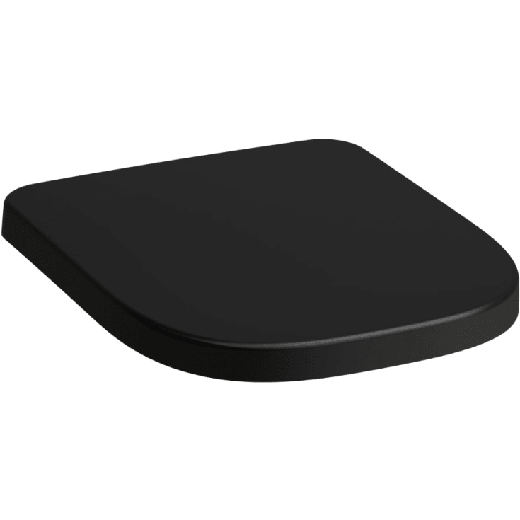 Laufen Meda toalettsete, soft close, avtagbar, sort