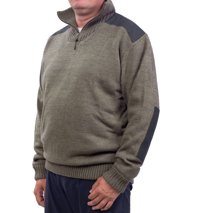 Westborn windbreaker striktrøje, Brown Melange, XL