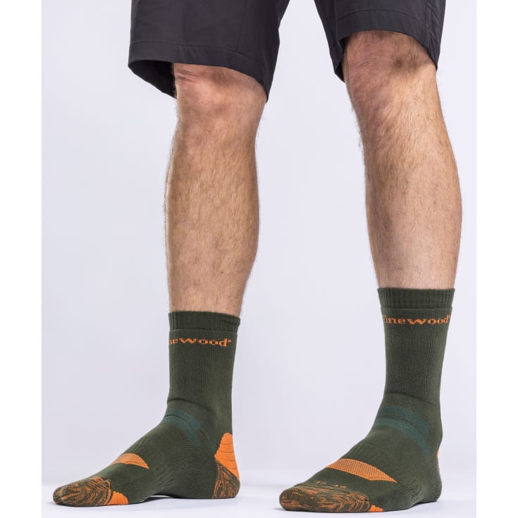 Pinewood NatureSafe strømper, Olive, 46-48