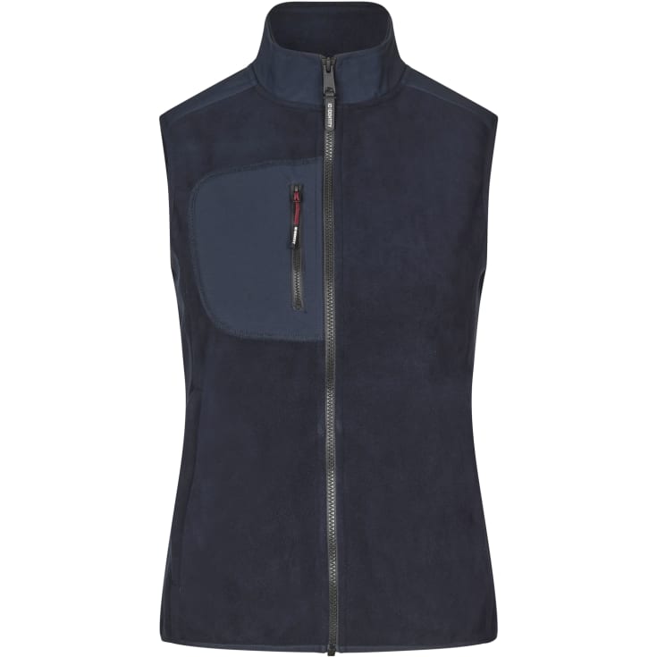 ID Dame Fleecevest, Navy, M