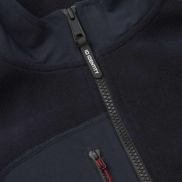 ID Dame Fleecevest, Navy, M