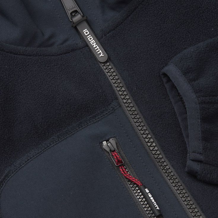 ID Dame fleecejakke, Navy, 2XL