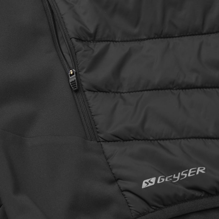 GEYSER Hybridvest, Sort, 2XL