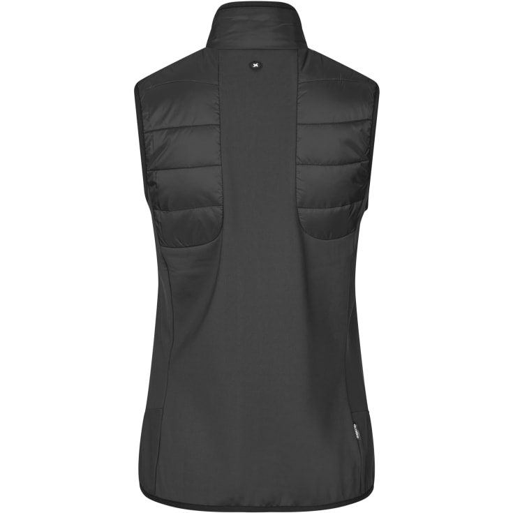 GEYSER hybridvest dame, Sort, 4XL