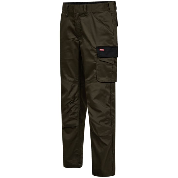 Engel Galaxy arbejdsbukser, Forest Green/Black, 72