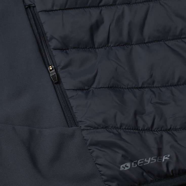 GEYSER hybridjakke, Sort, 2XL