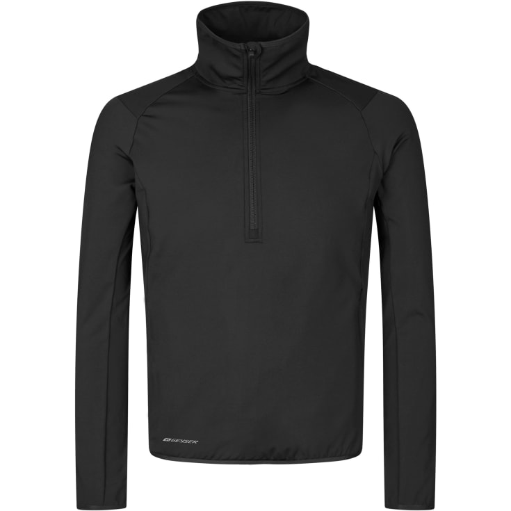 GEYSER half-zip træningstrøje, Sort, 2XL
