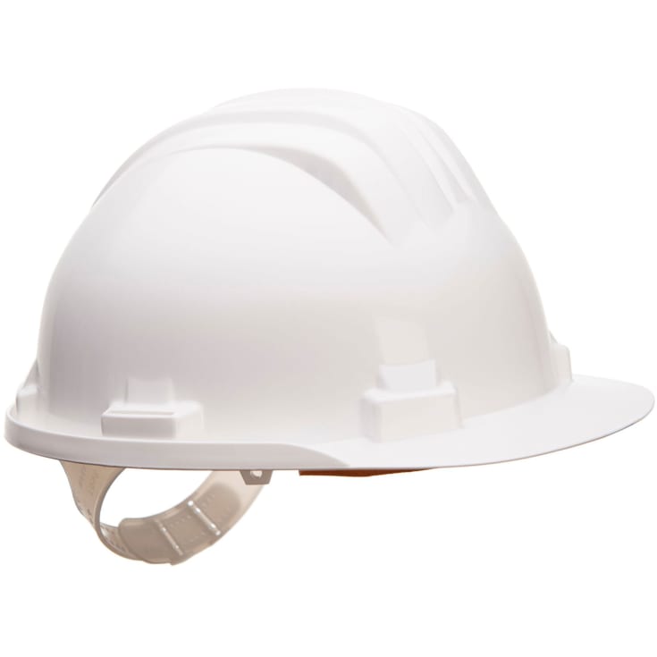 Portwest PS61 arbejds sikkerhedshjelm, Hvid, ONESIZE