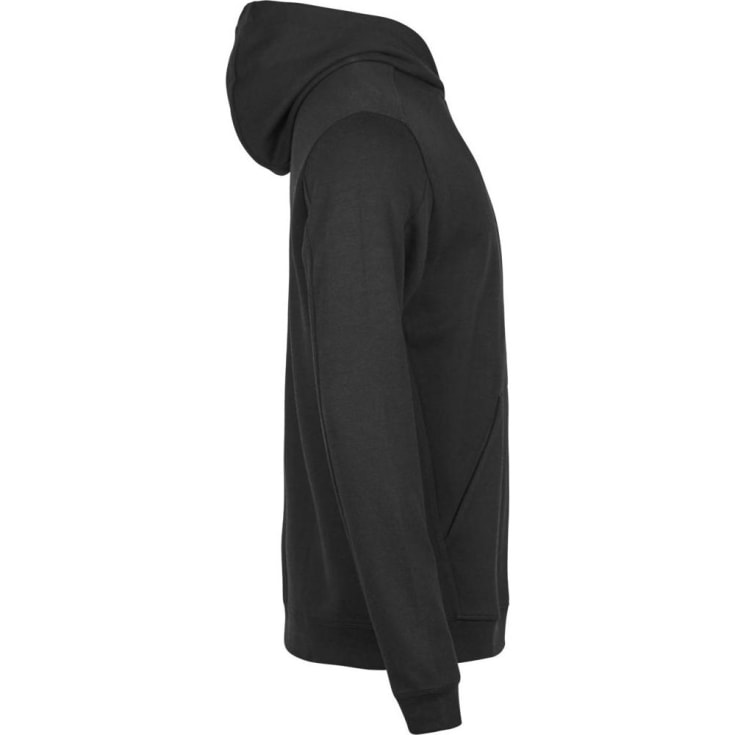 Tee Jays Athletic hættetrøje, Black, L