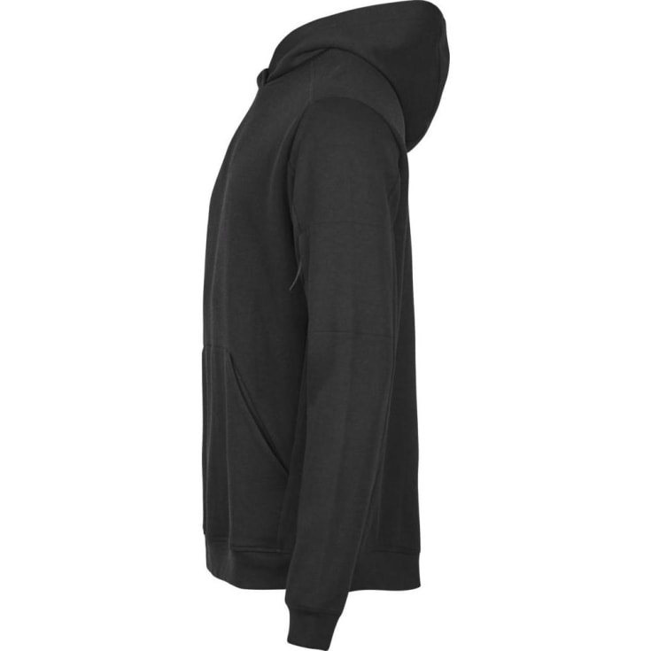 Tee Jays Athletic hættetrøje, Black, L