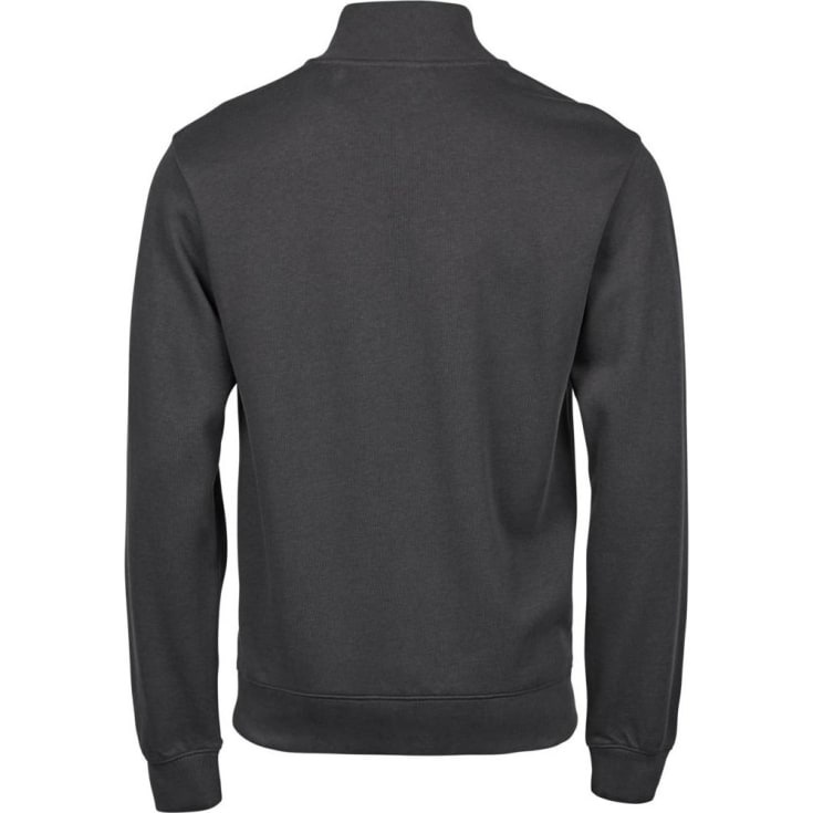 Tee Jays Half-zip sweatshirt, Dark Grey, S