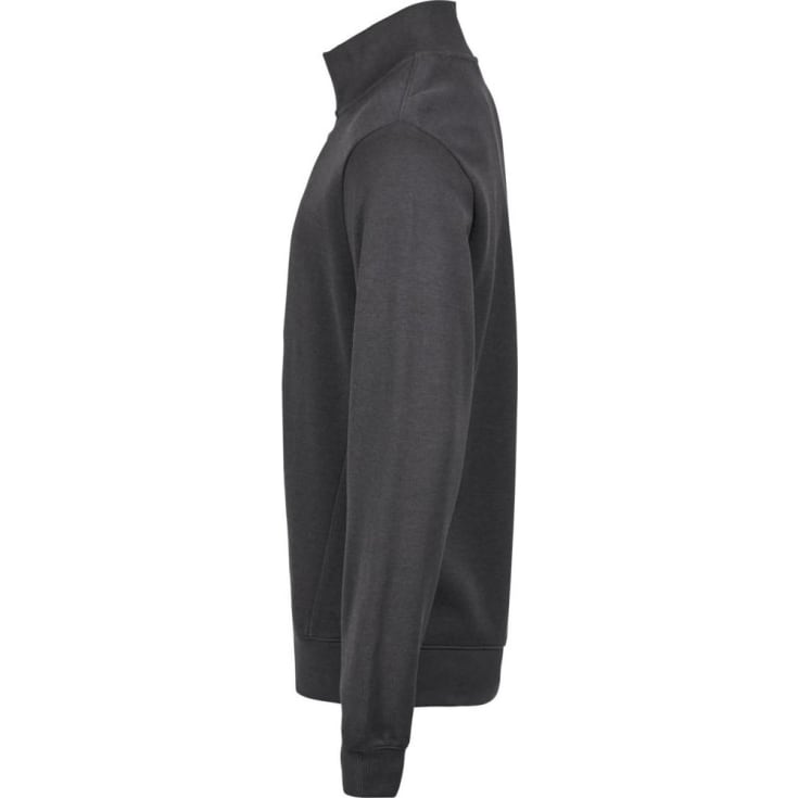 Tee Jays Half-zip sweatshirt, Dark Grey, S