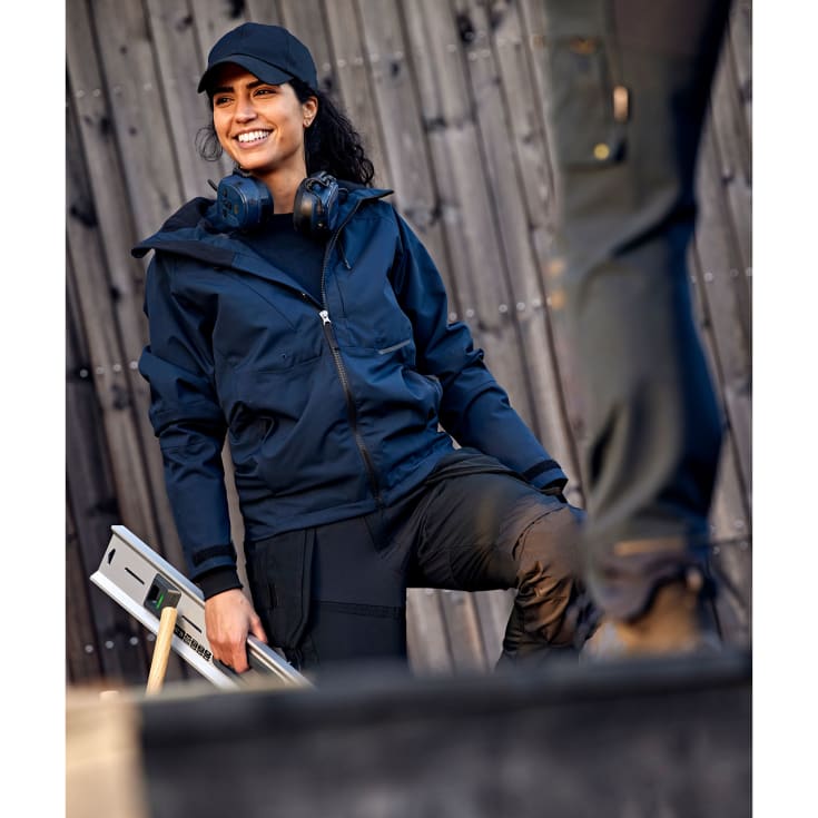 Fristads dame skaljakke 4981 GLS full stretch, Mørk Marine, S
