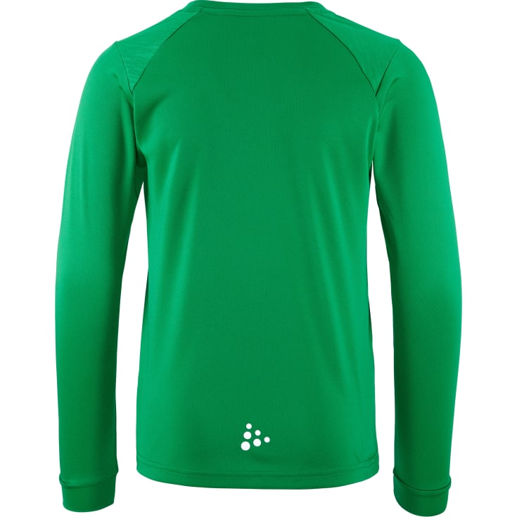 Craft Rush langærmet T-shirt til børn, Team green, 158/164