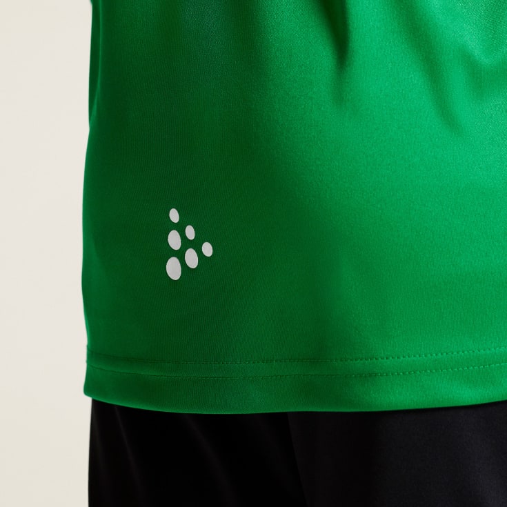 Craft Rush langærmet T-shirt til børn, Team green, 158/164