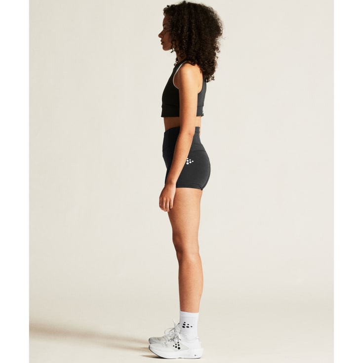 Craft Rush 2.3 dame hot pant, Black, L