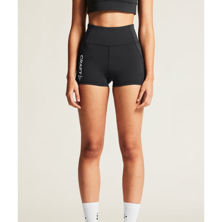 Craft Rush 2.3 dame hot pant, Black, L