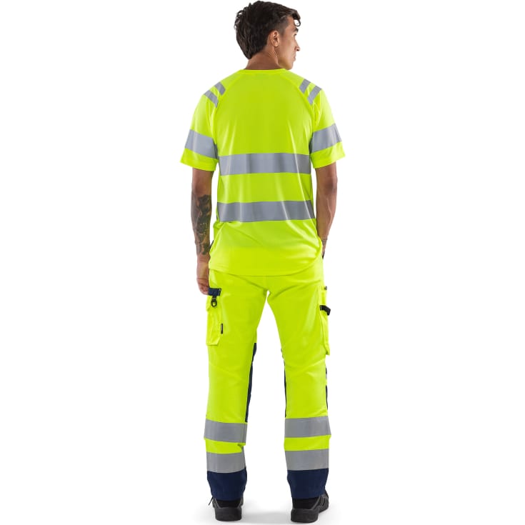 Fristads T-shirt 7860 GPST, Hi-Vis Gul, 4XL