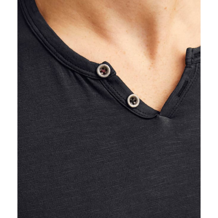 Jack & Jones JJESPLIT T-shirt, Black, M