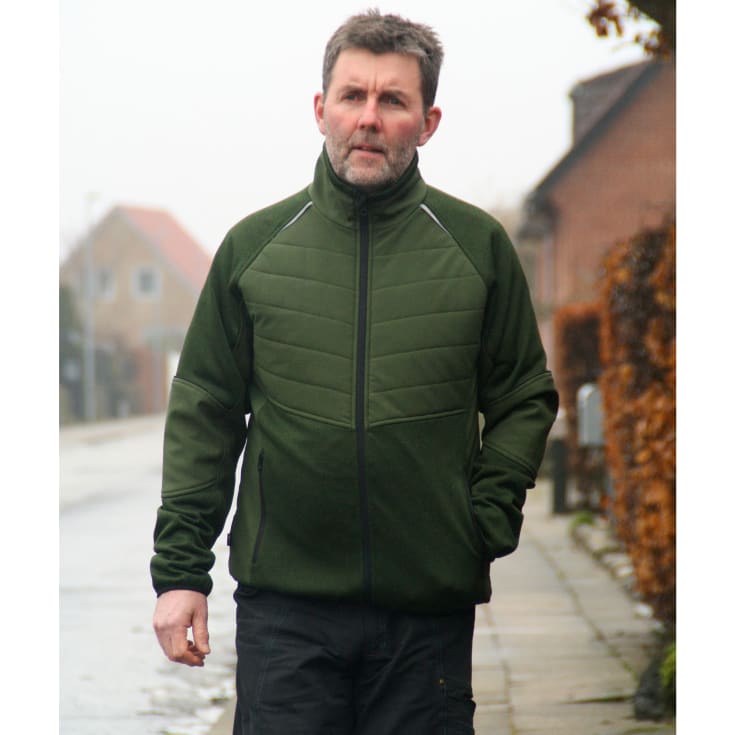 Lyngsøe hybridjakke, Grøn, 3XL