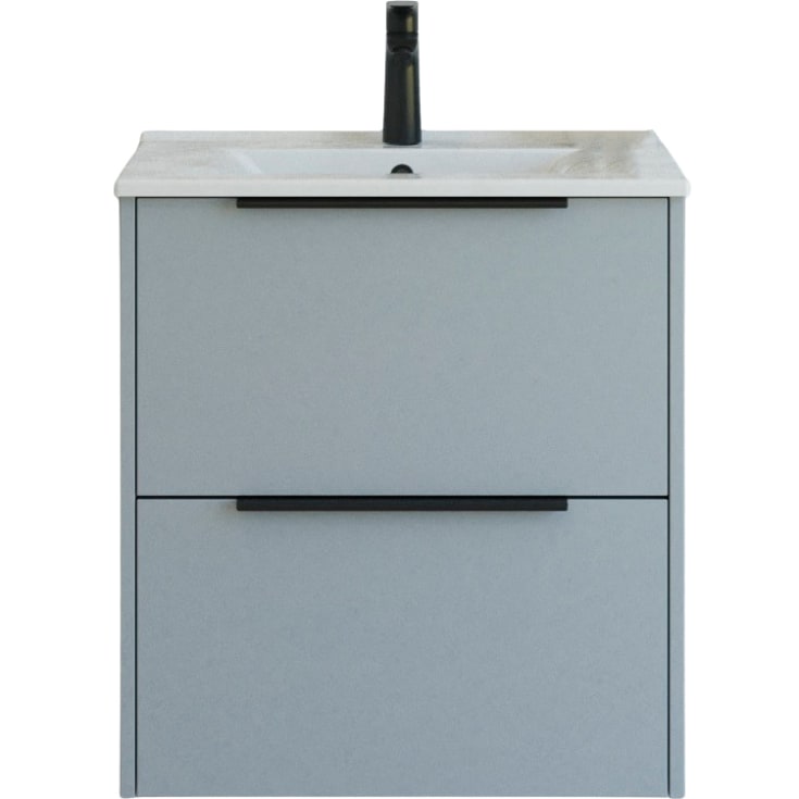 Dansani Mido+ Classic möbelpaket, 61x44 cm, matt ljusblÄ