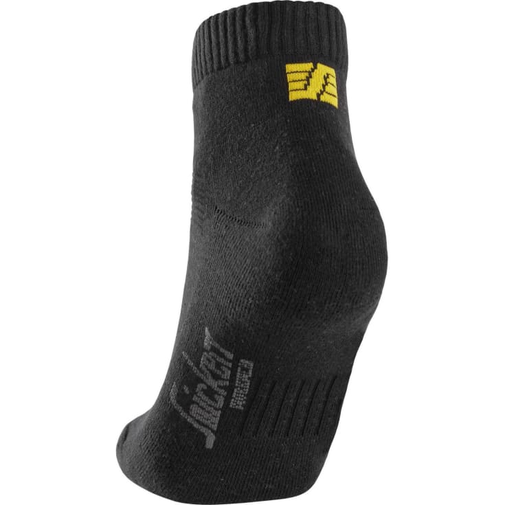 Snickers 3-pak korte strømper 9221, Black, 41-44