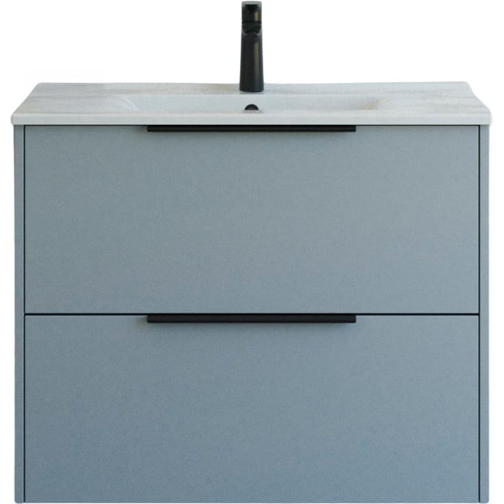 Dansani Mido+ Classic möbelpaket, 81x44 cm, matt ljusblÄ