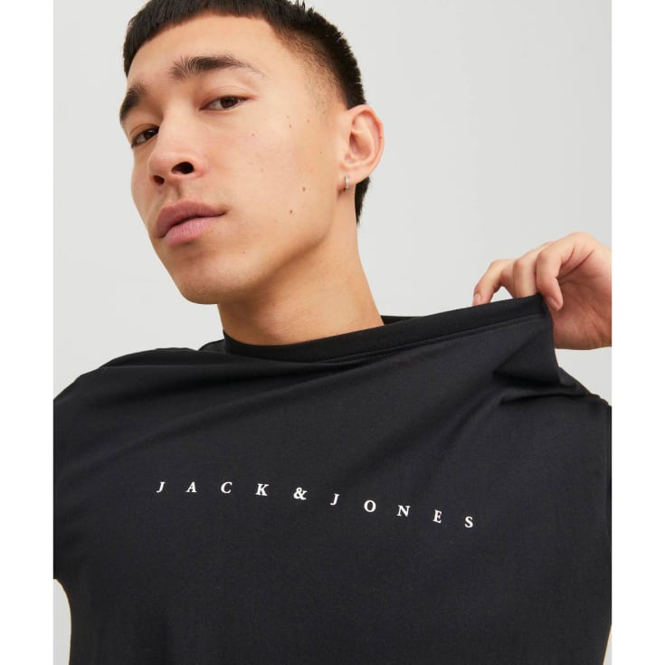 Jack & Jones JJESTAR T-shirt, Black, 2XL