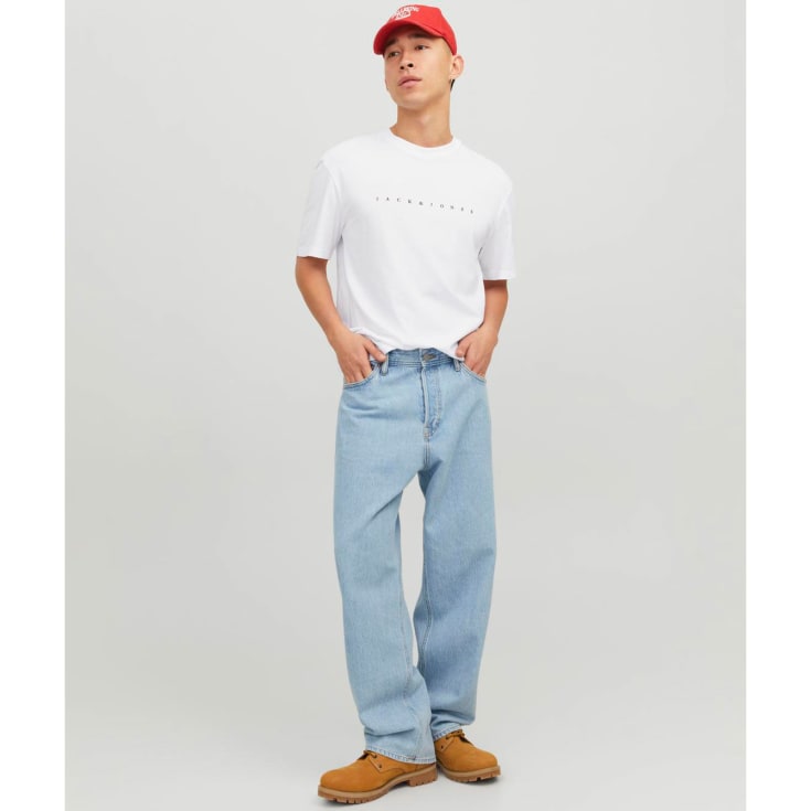 Jack & Jones JJESTAR T-shirt, White, 2XL