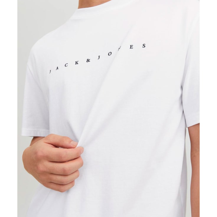 Jack & Jones JJESTAR T-shirt, White, 2XL