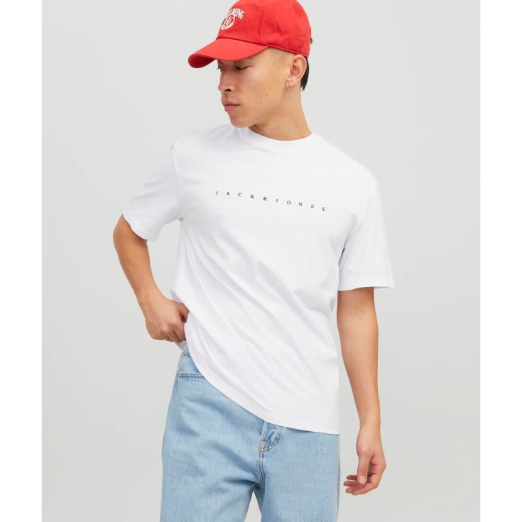 Jack & Jones JJESTAR T-shirt, White, 2XL