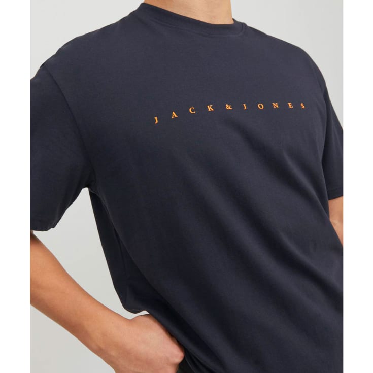 Jack & Jones JJESTAR T-shirt, Dark navy, 2XL