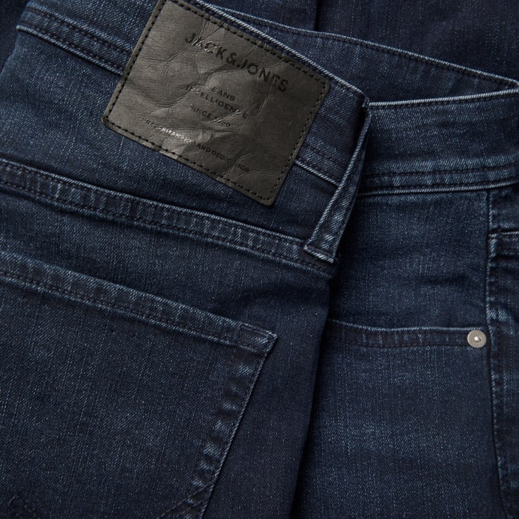 Jack & Jones JJIGLENN JJORIGINAL SQ 260 Jeans, Blue Denim, 33/34