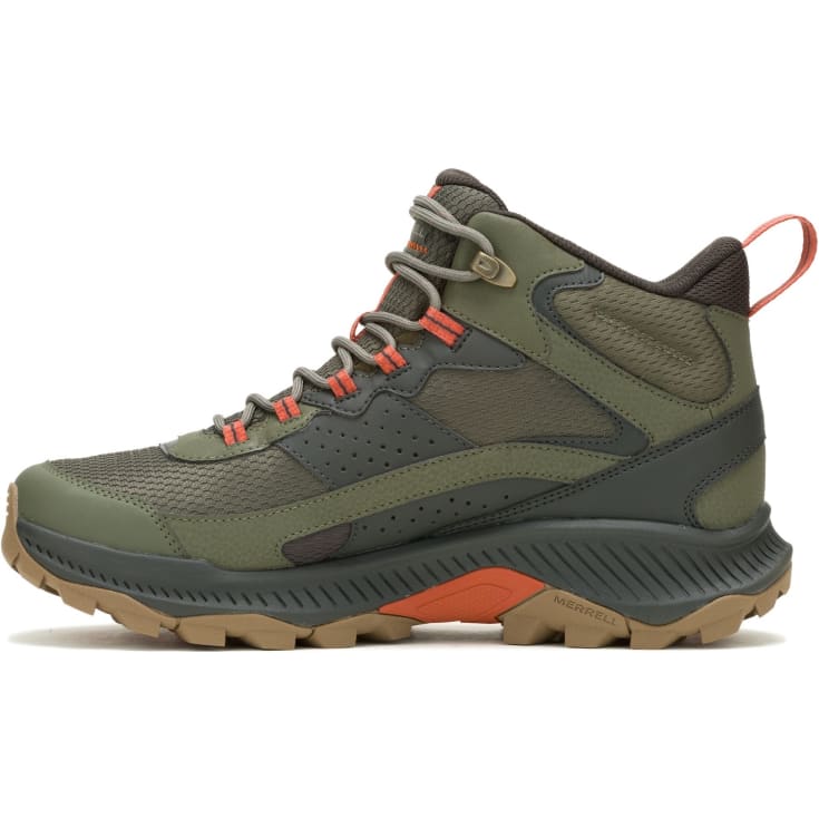 Merrell Speed Strike 2 Mid WP vandrestøvletter, Olive, 47