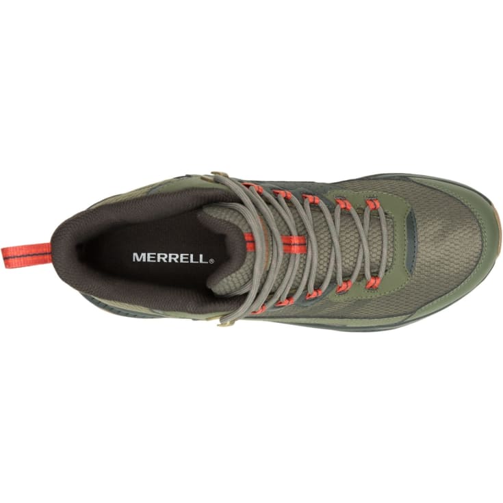 Merrell Speed Strike 2 Mid WP vandrestøvletter, Olive, 47