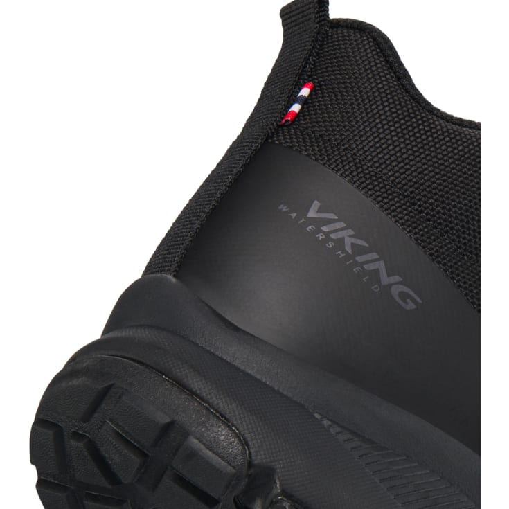 Viking Stride Mid WP W dame vandrestøvletter, Sort, 39