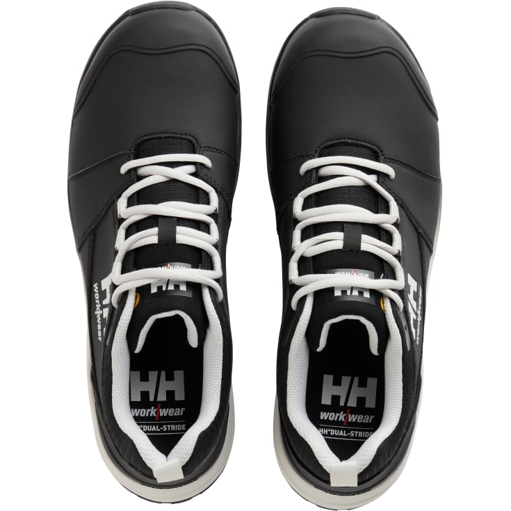 Helly Hansen Manchester MXR Low sikkerhedssko S3S, Black/Grey, 43