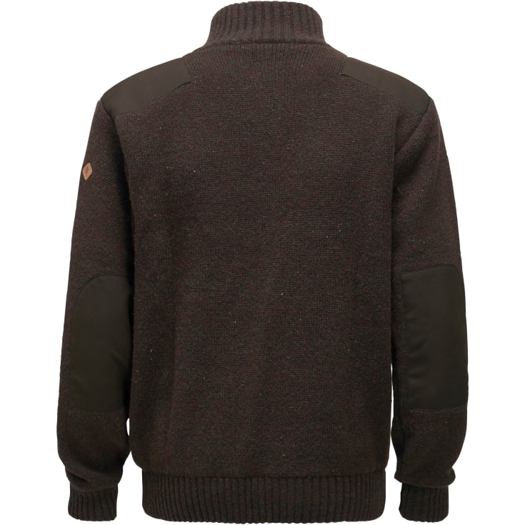 Pinewood Hurricane cardigan, Dark brown, 2XL