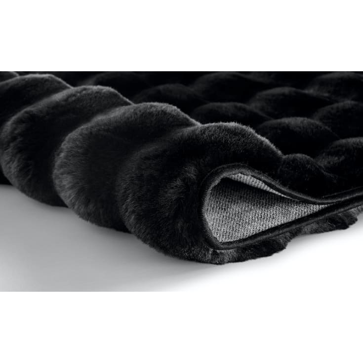 Kleine Wolke Cloud badematte, 70x120 cm, svart